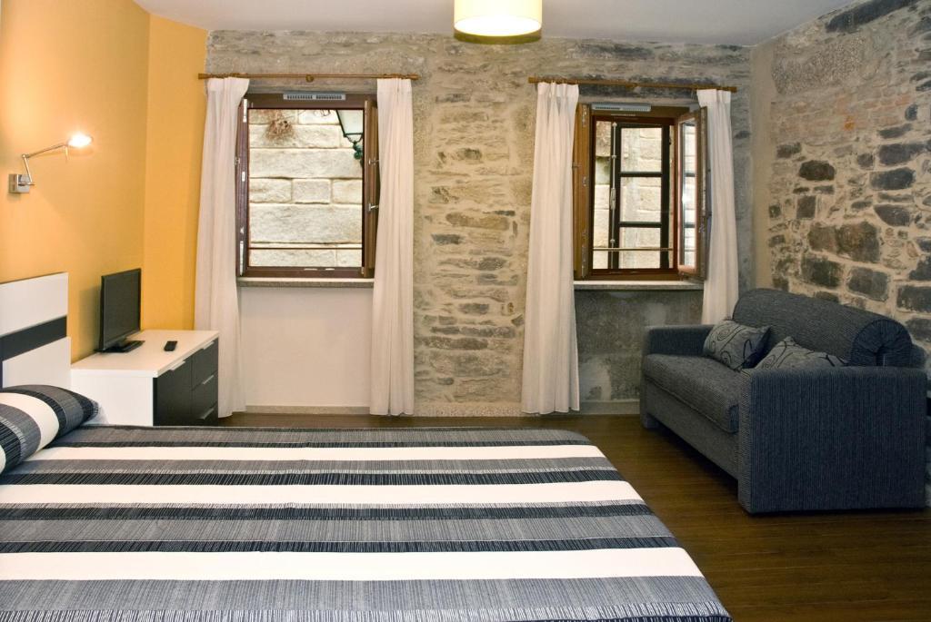 Apartamentos Domus Stellae ซานติอาโก เด กอมโปสเตลา ห้อง รูปภาพ